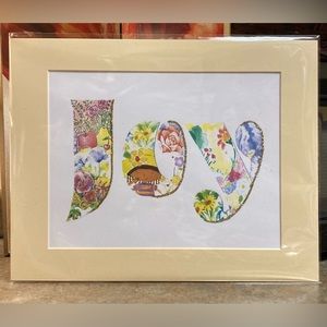 “Colorful Joy” Collage Craft Print Size 11” x 14”